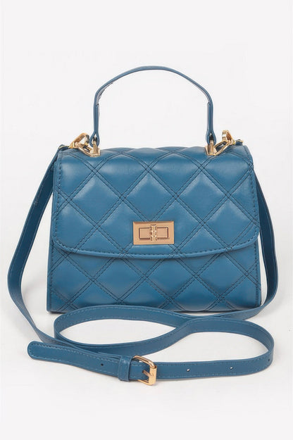 Women's Cala Bassa handbag by BYMANYC New York, stylish bag with elegant design, featuring a leather finish and gold-tone hardware.