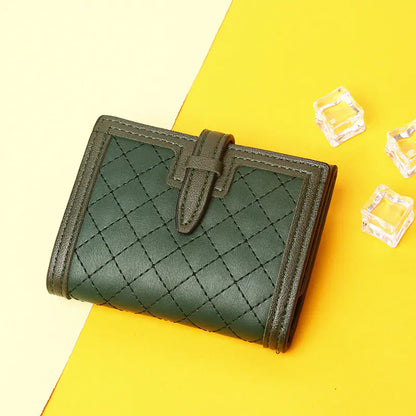 Compact Japanese-Korean Wallet with Card Slots