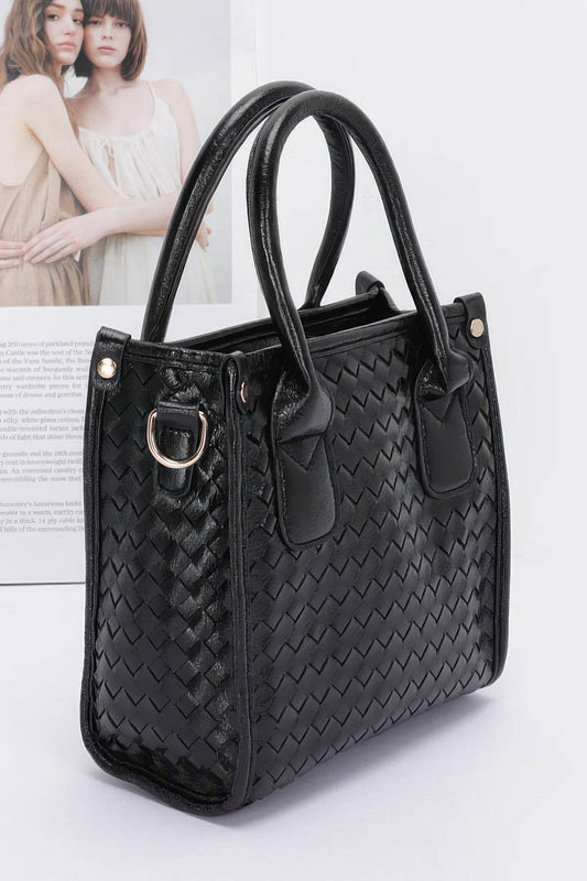Women’s Bowery bag by BYMANYC New York, stylish leather bag from the Wall Street collection featuring a sleek design.