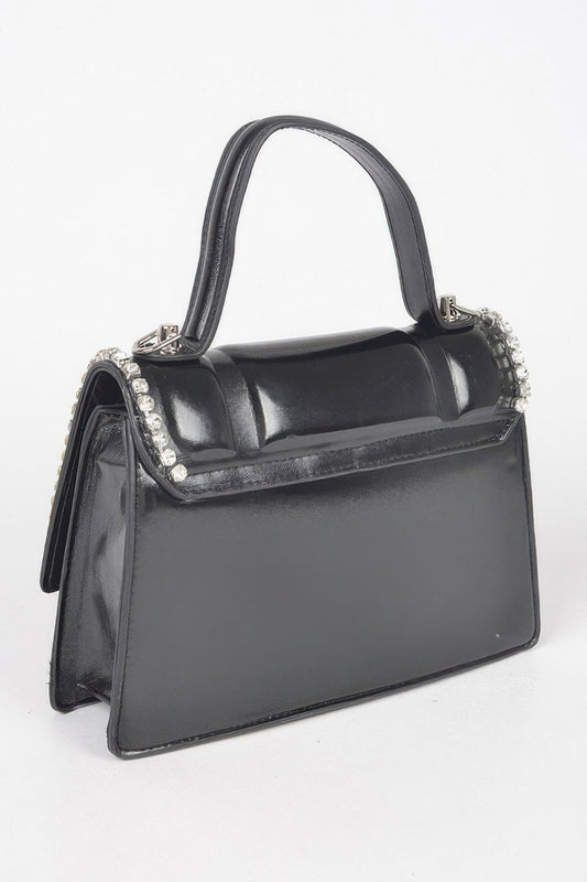 Women's handbag Passy by BYMANYC New York from the new Paris collection, stylish leather bag with elegant design.