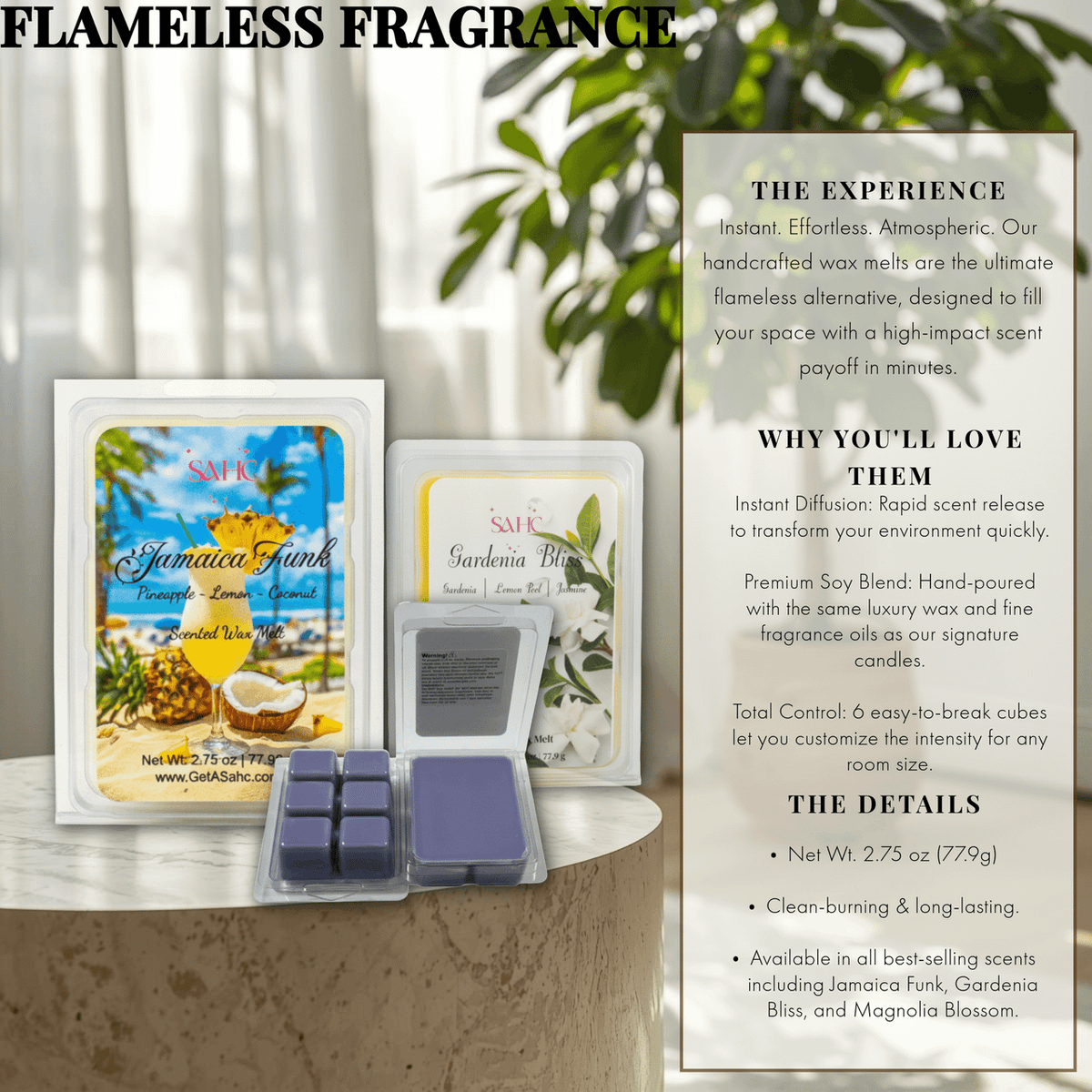 Santal & Dark Musk | Wax Melts
