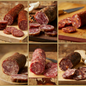 Gastros Craft Meats weekender set with six assorted meat products, displayed in a clear, organized presentation.