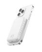 White Anker 321 MagGo PowerCore Magnetic 5K battery for charging, featuring a compact design and magnetic attachment.