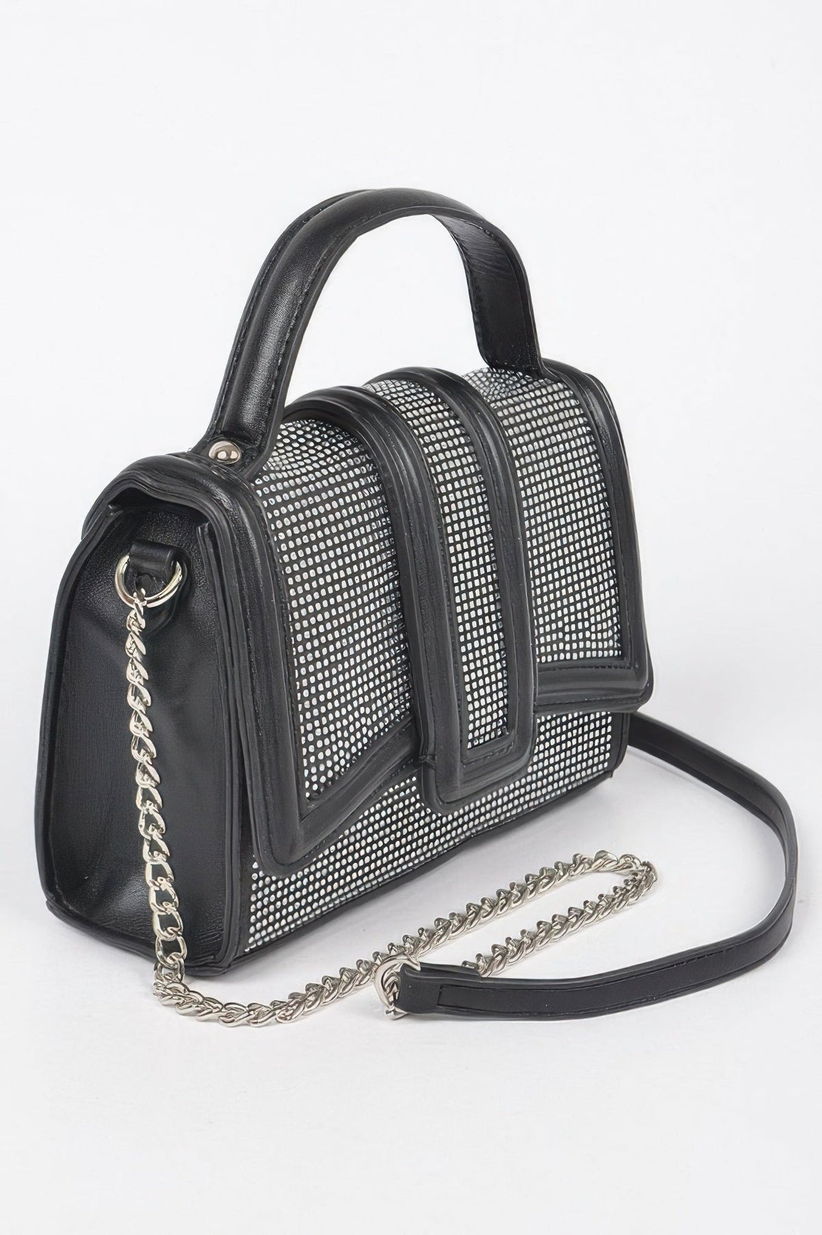 Women's BYMANYC® Empire handbag from the New Collection, stylish leather hand bag with elegant design and top handle.