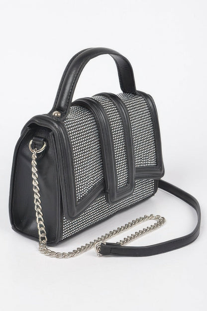 Women's BYMANYC® Empire handbag from the New Collection, stylish leather hand bag with elegant design and top handle.