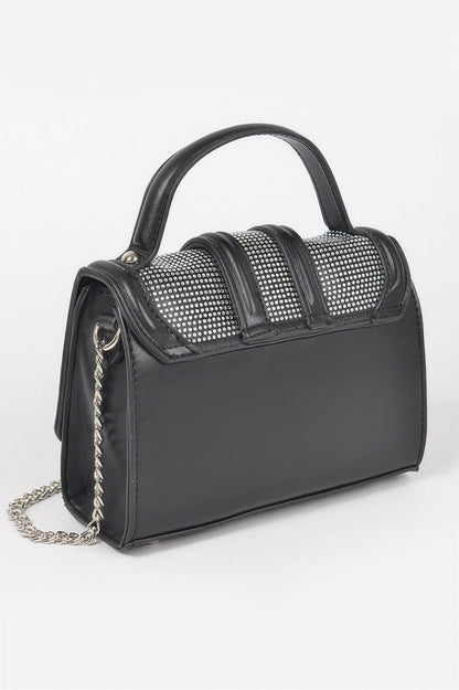 Women's handbag from BYMANYC ® New York Empire collection, stylish leather tote with top handles and modern design.