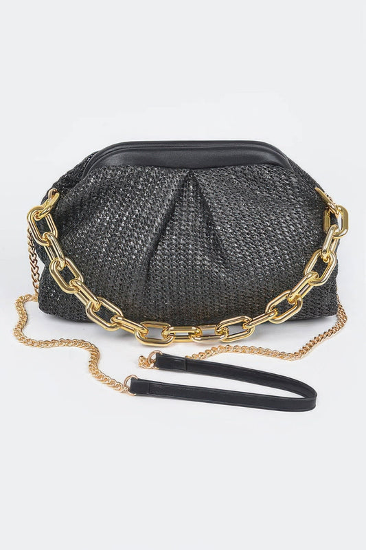 Women’s Hampton handbag by BYMANYC New York from the Prêt-à-Porter collection, featuring a sleek design and stylish leather finish.