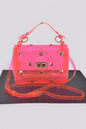 Women's BYMANYC ® New York handbag from the MEATPACKING collection, stylish leather hand bag with chain strap and modern design.