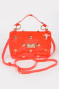 Women's BYMANYC ® New York Meatpacking Collection handbag, stylish leather hand bag with modern design, perfect for fashion-forward looks