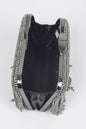 Women's Handbag Rhinestone Fringe Clutch - BROADWAY - BYMANYC ® New York