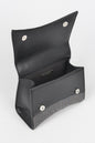 Women's rhinestone top handle handbag from BYMANYC ® New York, featuring a stylish design and elegant top handle.