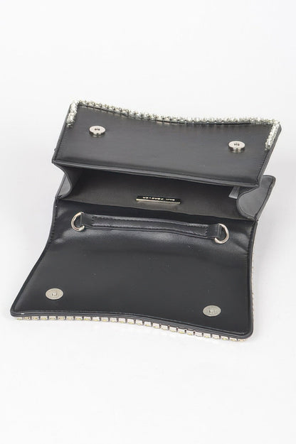 Women's top handle flap handbag from BYMANYC New York featuring a stylish UPPER WEST design and boutique-ready details.