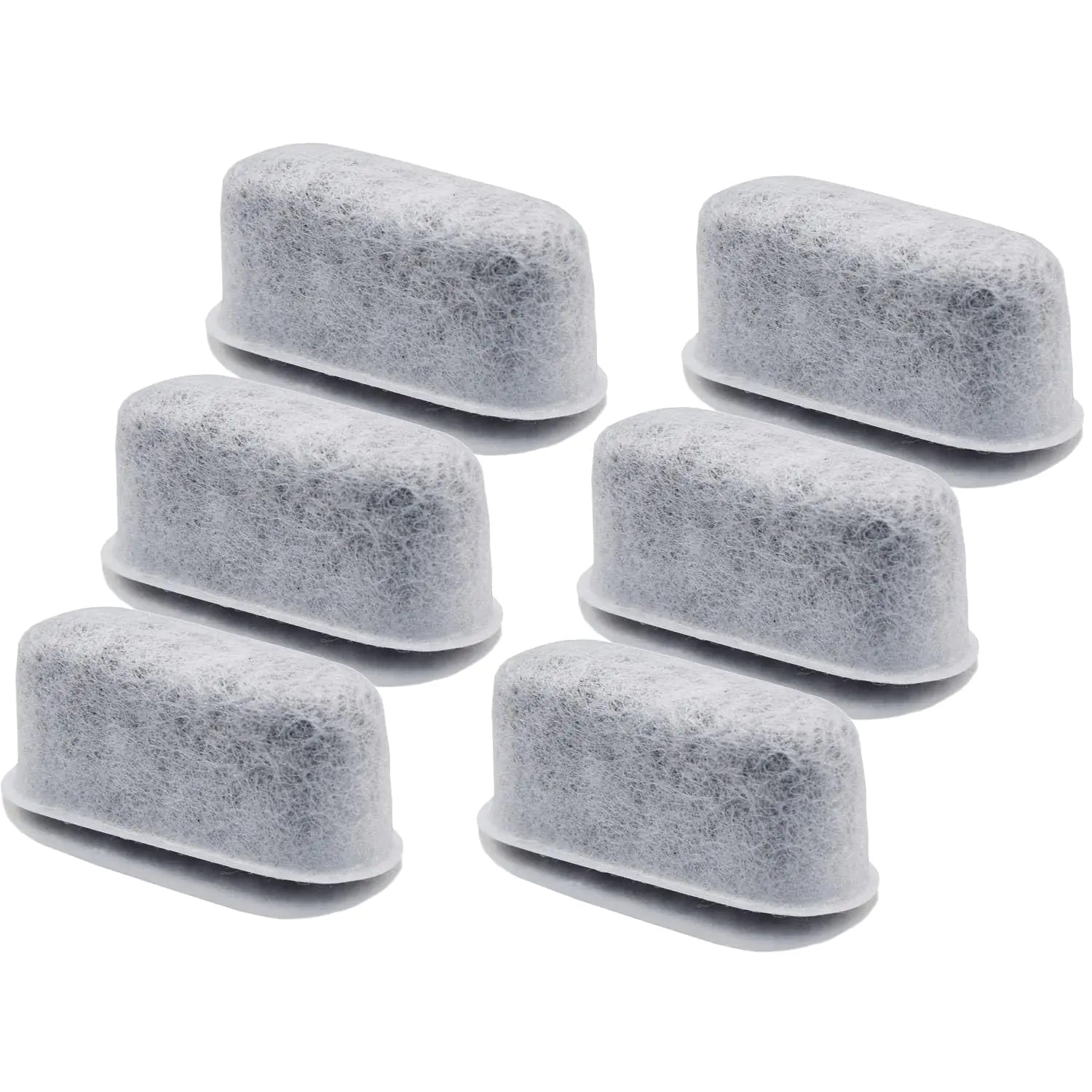 6-Pack Replacement Charcoal Water Filters for All Cuisinart Coffee Makers & Reusable Coffee Filter Compatible With Cuisinart Coffee