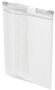 100 Count - Slider Zip Food Storage Sandwich Bags 6" x 9" 3 Mil Heavy Duty Strong & Durable For Freezer Storage For Sandwiches Snacks & More. GPI