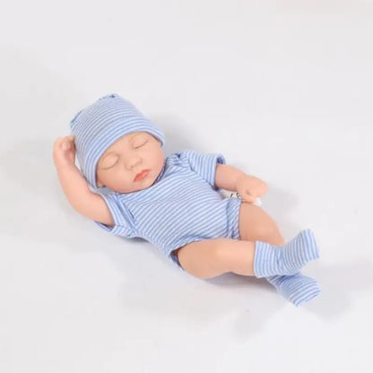 Mini Soft Silicone Baby Doll - Cute Gift for Girls