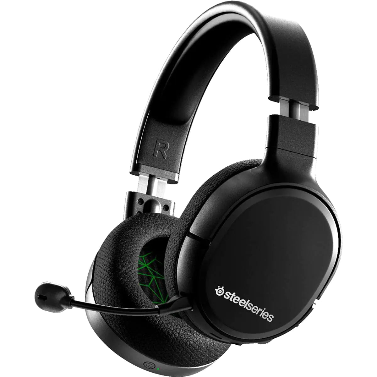 SteelSeries 61502 Arctis 1 Wireless Stereo Computer Headset Over-The-Head Black (Renewed)