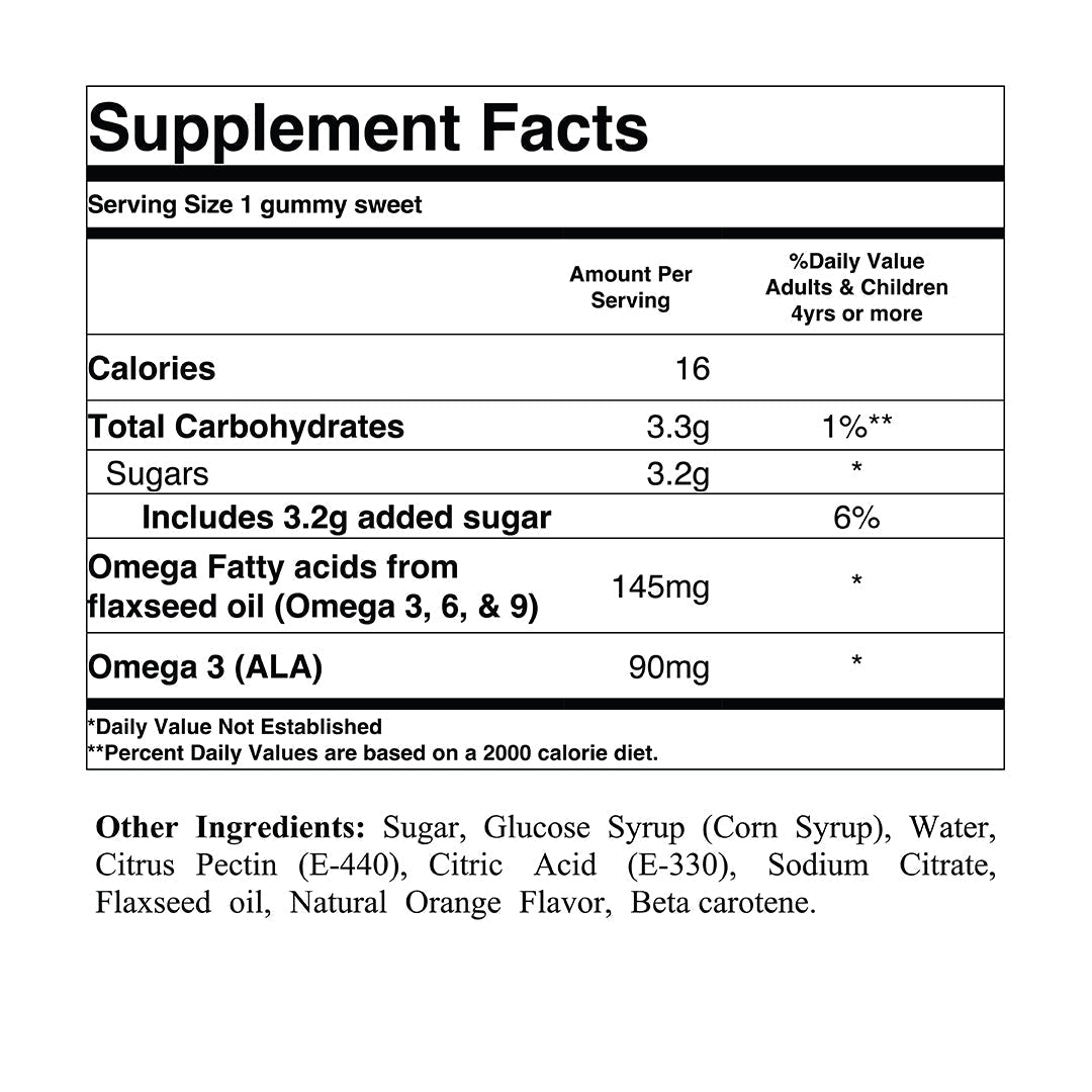 Corn snack with orange-flavored omega 3 fish oil, in bright packaging labeled "Your Label" for a healthy, flavorful treat.