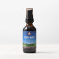 Single Yerba Mate tincture by WishGarden Herbs shown in a glass bottle with herbal label and natural background.