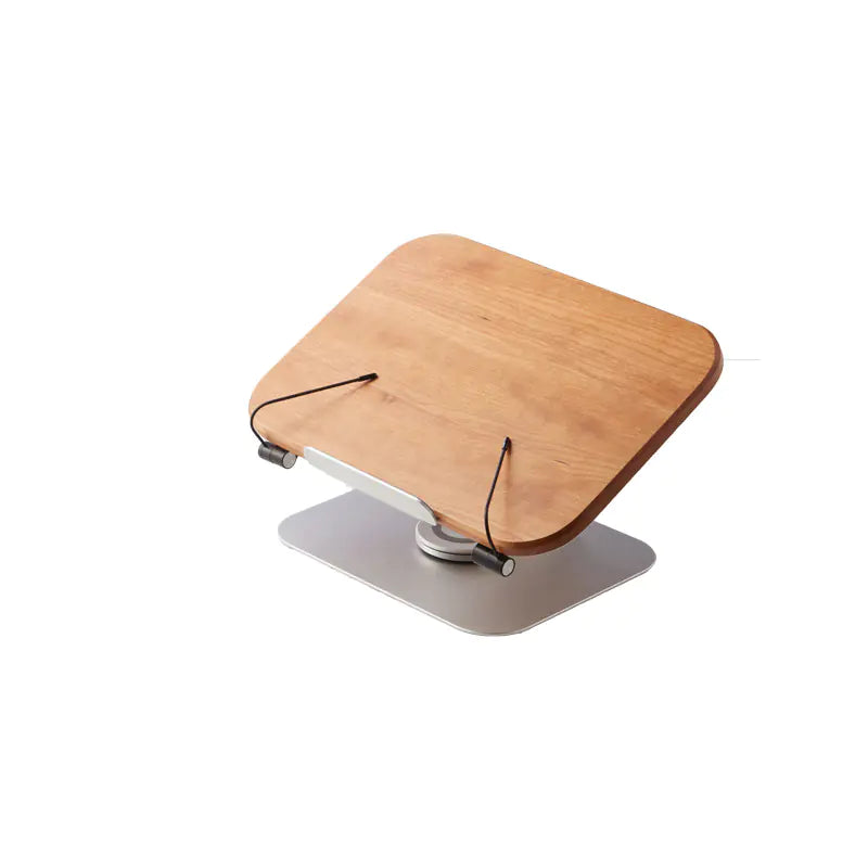 Adjustable Wooden Reading Stand for Tablets and Books