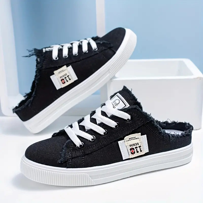 Women's Summer Flat Slip-On Canvas Sneakers