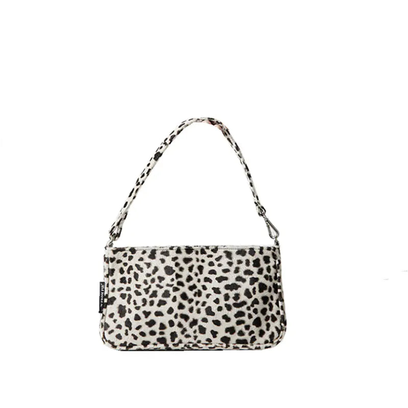 Stylish 2020 Leopard Print Baguette Bag for Women - Durable and Chic Design