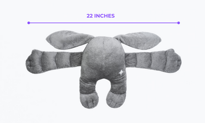 Soft Gamma 5lb Hugger Plush by Moon Pals, featuring a cuddly plush toy with a friendly design and vibrant colors.