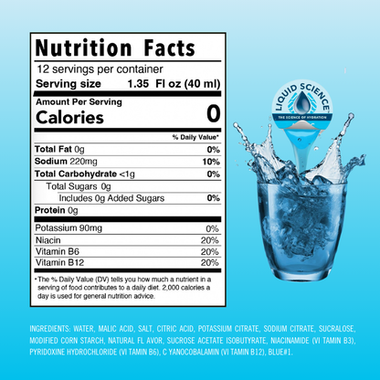 Liquid Science Arctic Freeze Hydration Pods by Java House, showing vibrant electrolyte drink pods for hydration and refreshment.