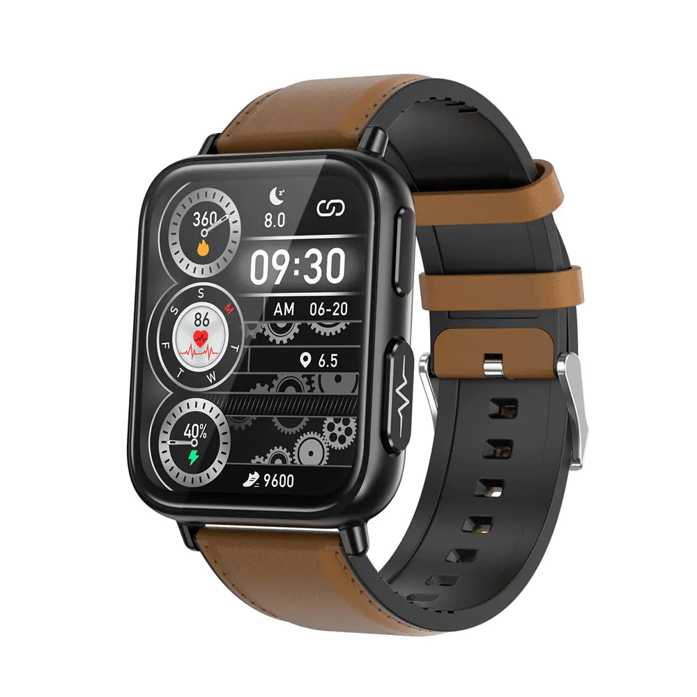 TK10 Smartwatch with ECG, Blood Sugar & Health Monitor