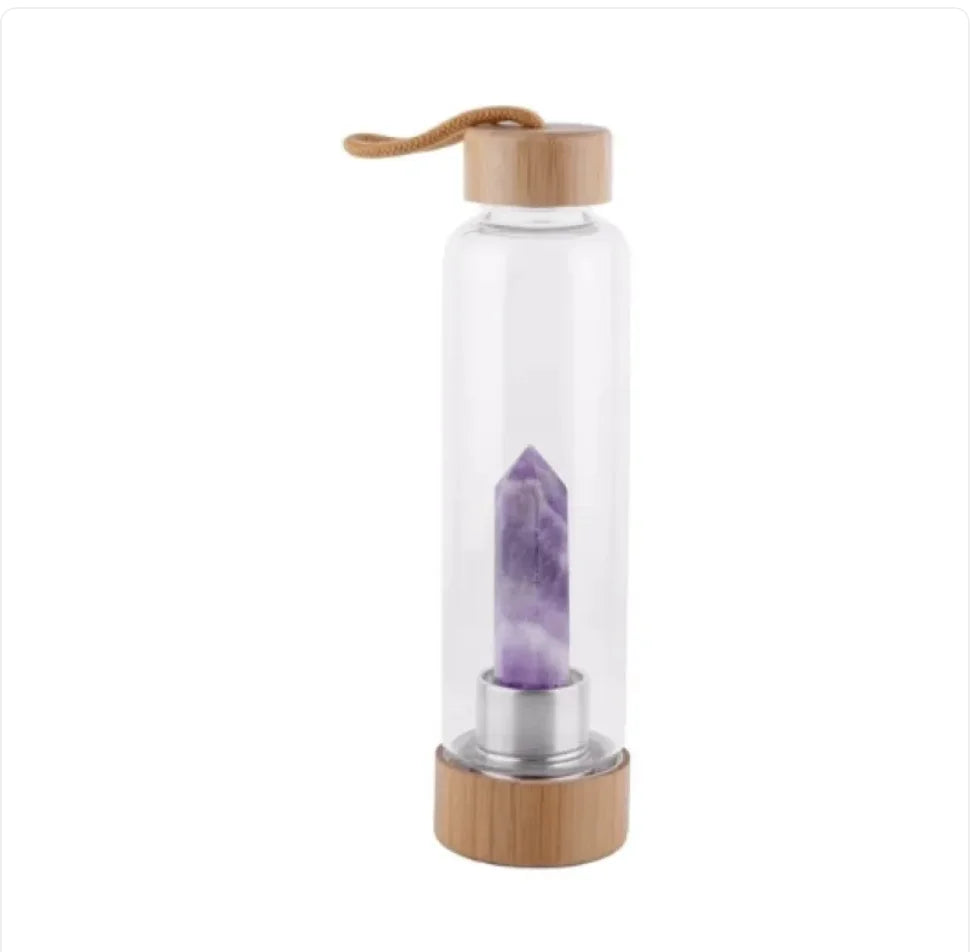 Crystal Bamboo Water Bottle