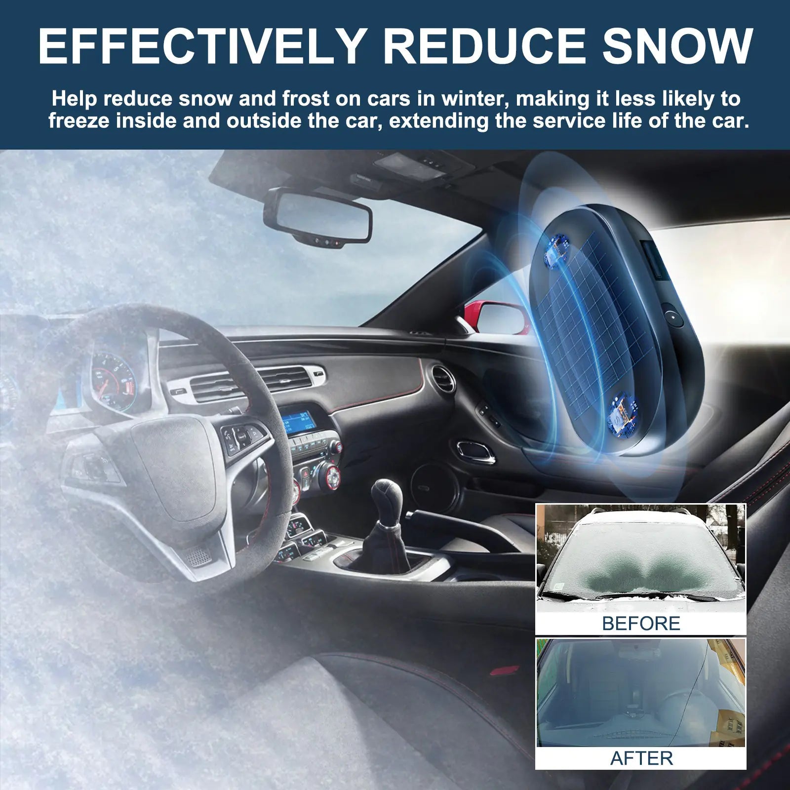 Car Snow Remover Windshield Deicing Tool