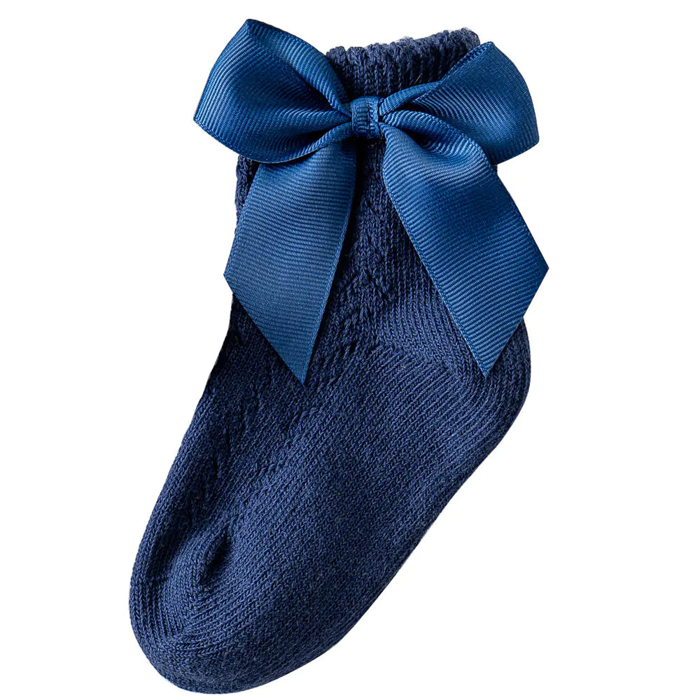 Bowknot Baby Socks for 0-4 Years - Princess Style