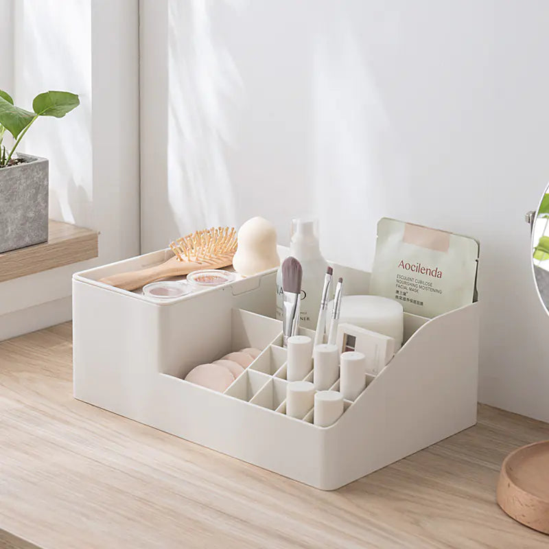 Makeup and Skincare Organizer Box and Rack