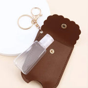 Eco-Friendly Customizable Leather Hand Sanitizer Case