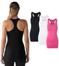 Pafnny Women's Extended Length Workout Tanks