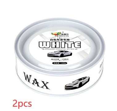 Waterproof antifouling solid wax for car paint scratch repair and crystal wax plating