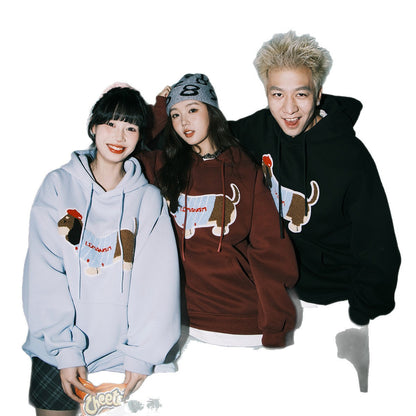 Unisex hooded sweatshirt for dogs by My Store, soft pullover design in a pet-friendly fit