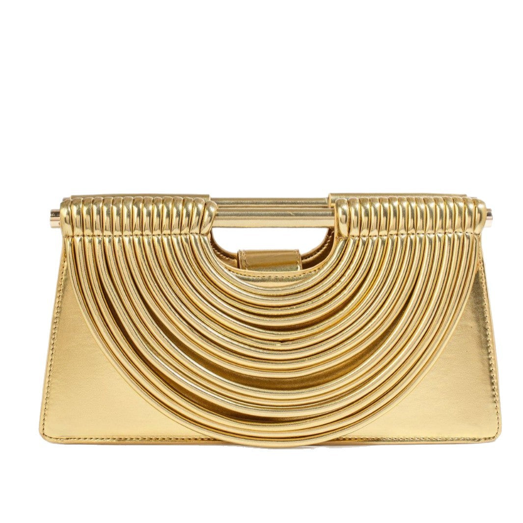 Handcrafted knotted woven noodle-shaped tote bag in a textured design