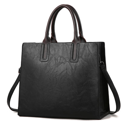 Vintage women's tote bag by BACKUPMYFILESNOW® featuring a classic design, sturdy handles, and spacious interior.