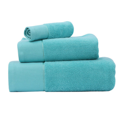 Cotton absorbent bath towel, soft gift towel by My Store