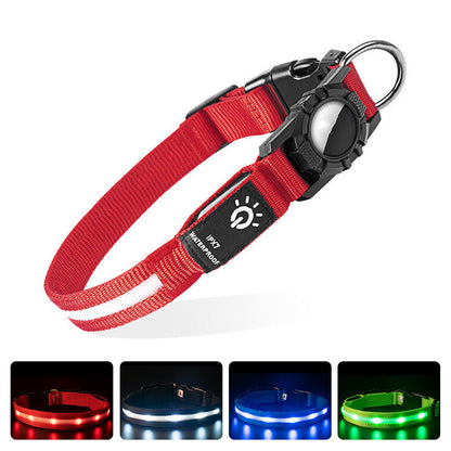 Waterproof locator pet collar by My Store, designed for secure tracking and everyday wear