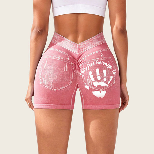 Cowboy seamless fitness cycling shorts in a sleek, form-fitting design