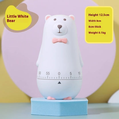 Homeworker learning time management timer student alarm clock with clear digital display and compact design