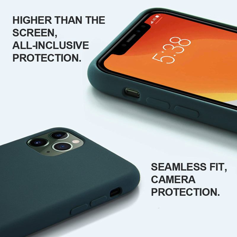 Waterproof solid-color mobile phone case with sleek, elegant design