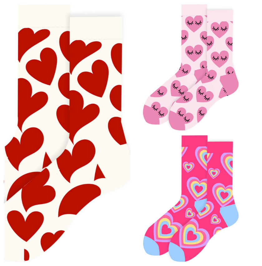 Cozy trendy fall and winter socks for women in a soft, comfortable design