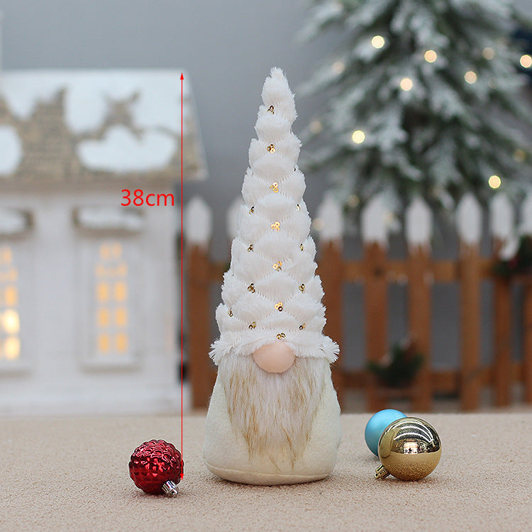 Faceless doll Christmas decoration by My Store, festive holiday ornament with a simple faceless design