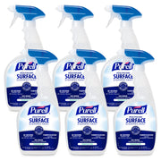 PURELL Healthcare Surface Disinfectant Spray Fragrance Free 32 fl oz Capped Bottle with Spray Trigger in Pack (Pack of 6) - 3340-06
