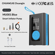 19-Cylinder Portable Car Electric Air Inflator