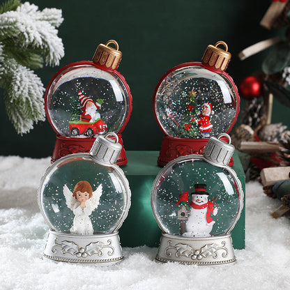 Christmas holiday luminous flat LED flame light decoration scene layout for home decor