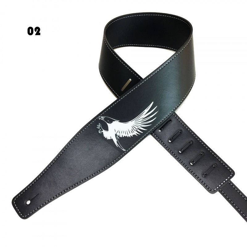 Color printing folk guitar shoulder strap musical instrument accessory by My Store