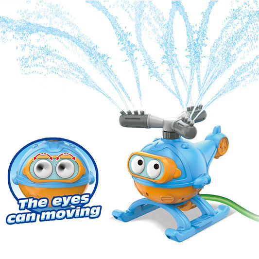 Cartoon outdoor water spray sprinkler toy for kids, colorful garden and summer yard splash toy by My Store